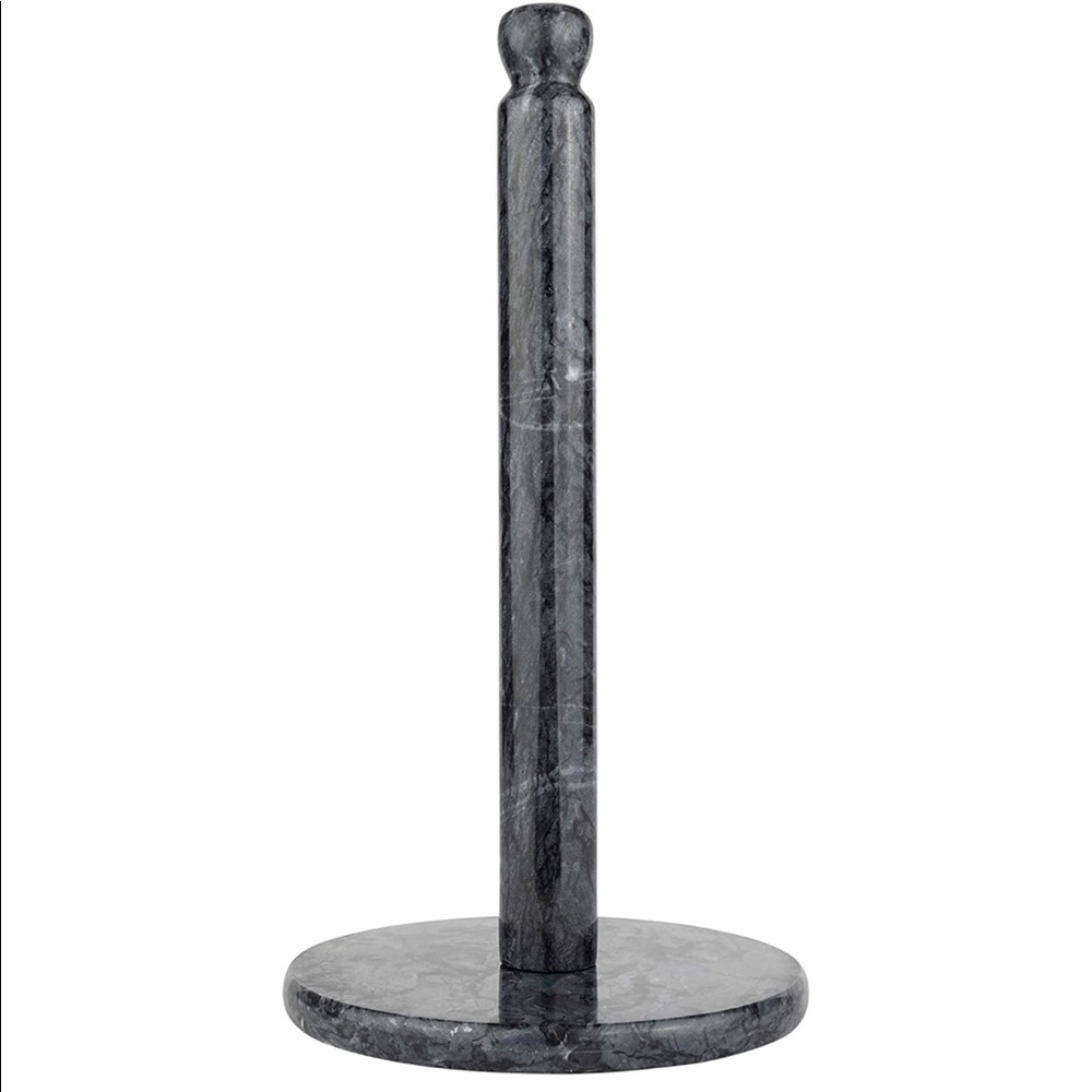 NEW pure marble BLACK paper towel holder